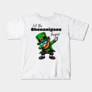 Let The Shenanigans Begin Kids T-Shirt